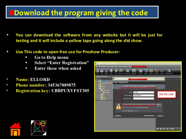 proshow gold 5 registration key free download